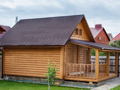 Строительство бани в Вилейке