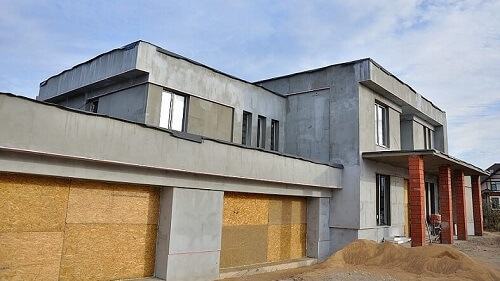 Строительство дома из газосиликатных блоков в Вилейке